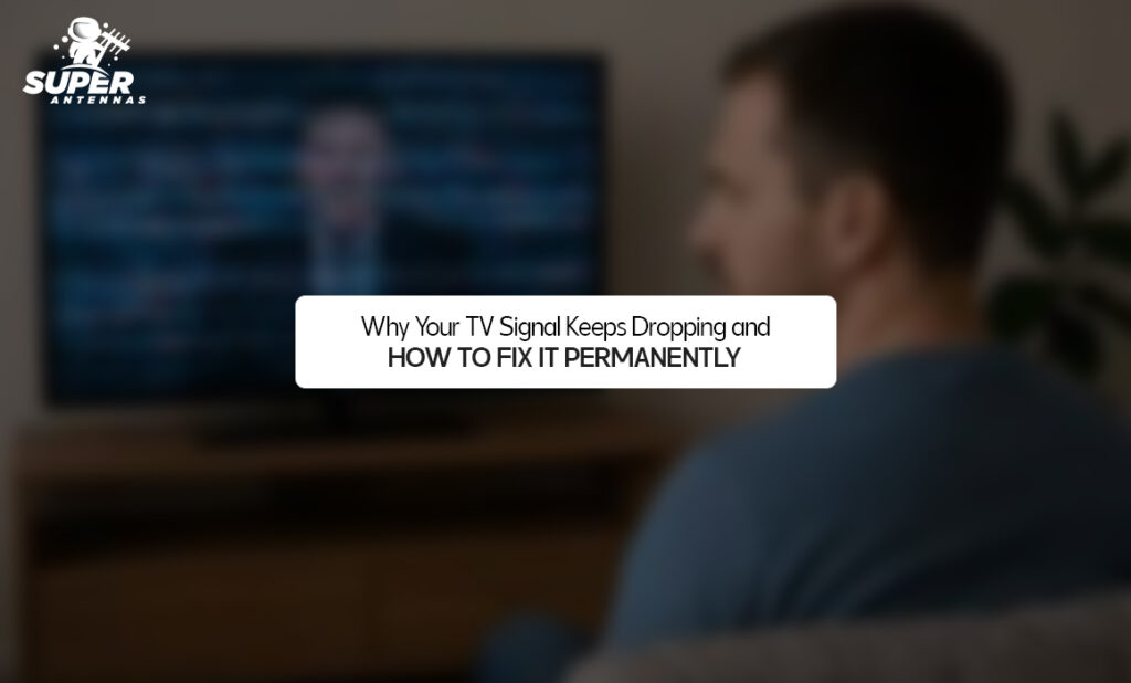 Why Your TV Signal Keeps Dropping and How to Fix It Permanently